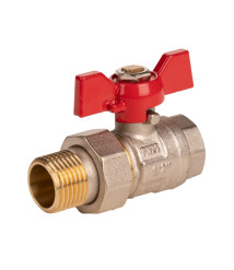 Robinet sfera-fluture cu olandez FI-FE 2077, 1/2 inch