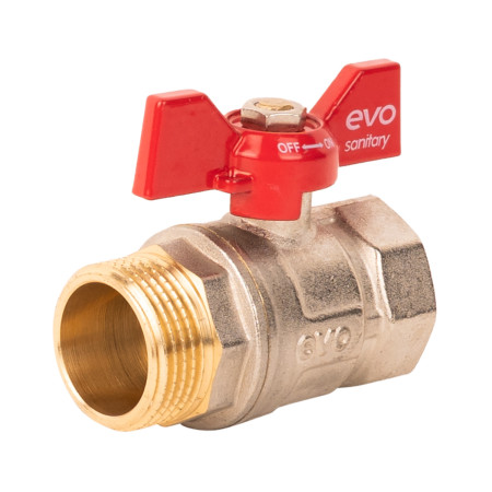Robinet sfera-fluture FI-FE 2077, 3/4 inch