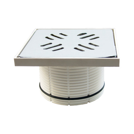Inaltator inox pentru sifon, 145 mm, diametru 110 mm
