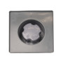 Sifon de pardoseala patrat cu clapete antiretur si antimiros EvoSanitary, 150x150 mm, evacuare 50 mm, verticala
