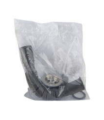 Sifon flexibil chiuveta cu ventil si dop, evacuare 40 mm, ventil 50 mm