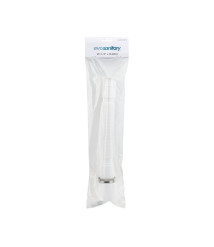Sifon flexibil pentru chiuveta cu piulita, evacuare 50-40 mm, racord 1 1/2 inch