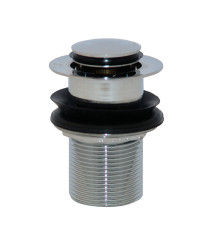 Ventil cu dop automat pentru lavoar, racord 1 1/4 inch, diametru 60 mm