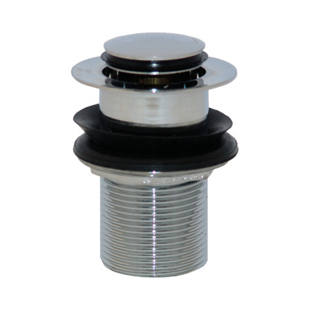 Ventil cu dop automat pentru lavoar, racord 1 1/4 inch, diametru 60 mm