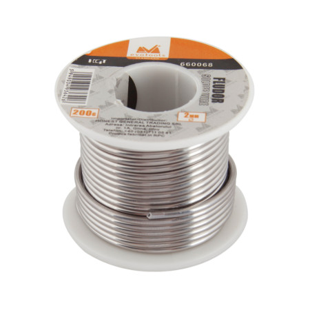 Fludor staniu-plumb Sn18Pb82 pentru lipit, 1 mm, 200 g