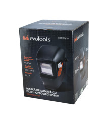 Masca de sudura automata EvoTools cu filtru optoelectronic, 340x210 mm Masca de sudura automata EvoTools cu filtru optoelectronic, 340x210 mm