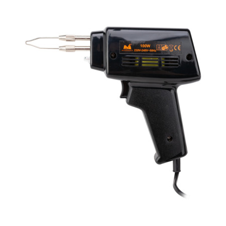 Pistol electric de lipit, 100 W, cu iluminare LED