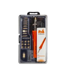 Set pirogravura EvoTools EPTO, 30 W, cu varfuri si accesorii Set pirogravura EvoTools EPTO, 30 W, cu varfuri si accesorii