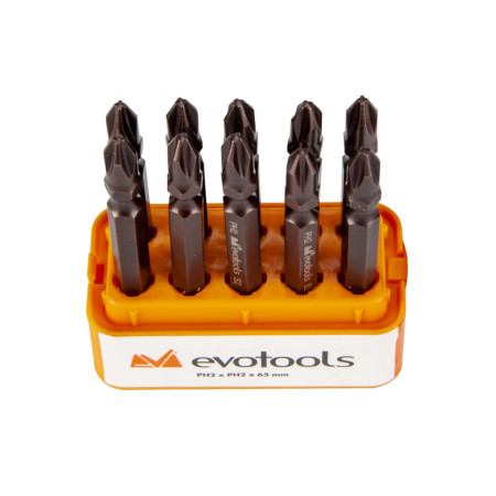 Bit dublu pentru surubelnita PH2, 65 mm