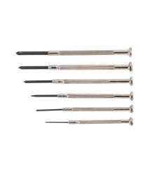Set 6 surubelnite de precizie pentru ceasornicarie, varfuri 1-1.8 mm