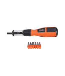 Surubelnita cu clichet EvoTools, set 7 piese