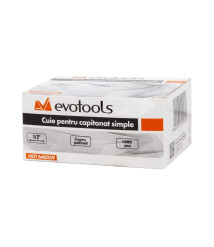 Cuie pentru tapiterie cu cap simplu, 1/2 inch, cutie aprox. 1000 bucati