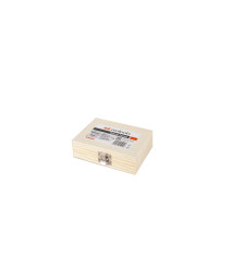 Set 12 freze pentru lemn, diametru 6 mm, cutie lemn