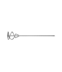 Amestecator elicoidal SDS zincat din otel rotund EvoTools Professional, D 75 mm, L 400 mm