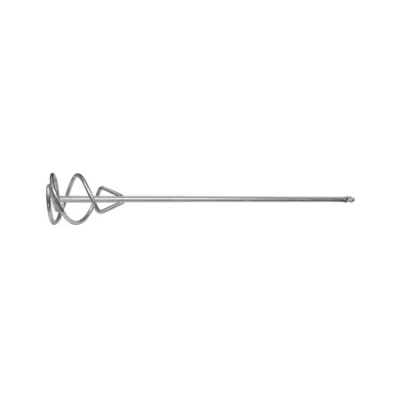 Amestecator elicoidal SDS zincat din otel rotund EvoTools Professional, D 75 mm, L 400 mm