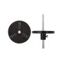 Disc pentru freze cu carbura de tungsten, 33-83 mm