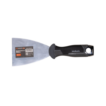 Spaclu inox cu batator EvoTools +Plus, latime 80 mm