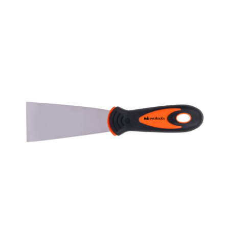 Spaclu inox cu maner PVC si TPR EvoTools, 40 mm