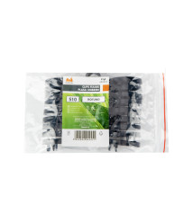 Clips fixare plasa umbrire triunghiular, pachet 20 buc EvoTools
