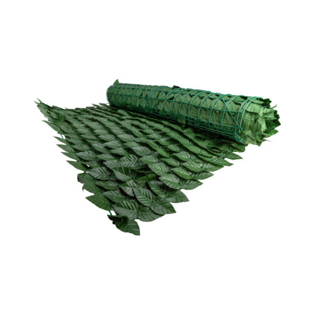 Gard viu artificial PVC frunze 1x5m EvoTools