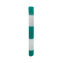 Plasa umbrire HDPE UV multicolor 1050 alb-verde 80% 2x10m (80 g/m²) EvoTools