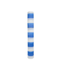 Plasa umbrire hdpe uv multicolor 95% 2x10m (95 g/m²) alb-albastru EvoTools