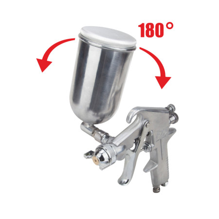 Pistol de vopsit 1862, rezervor 400 ml EvoTools