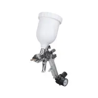 Pistol de vopsit HVLP cu manometru, rezervor 600 ml EvoTools