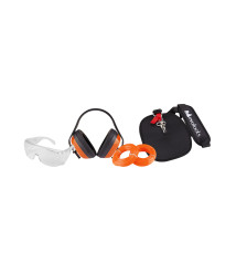 Kit motocoasa 3 cu ochelari, casti, 2 role fir si ham EvoTools
