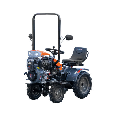 Minitractor Ride-On 4x4 R1200 diesel KAMA 12 CP EvoTools +Plus
