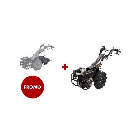 Pachet motocultor diesel KAMA MTD370 cu pornire electrica si freza EvoTools +Plus