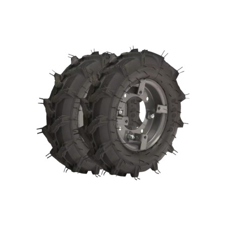 Roti cu suport contragreutati 6.00-12, set 2 buc EvoTools +Plus