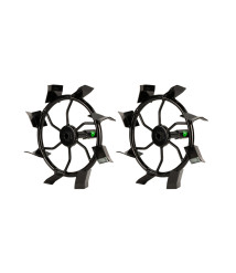 Roti metalice punte spate Ride-On R1200 480mm, set 2 buc