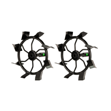 Roti metalice punte spate Ride-On R1200 480mm, set 2 buc
