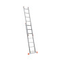 Scara aluminiu 11 trepte, 3 tronsoane, Ht 647,5cm EvoTools +Plus