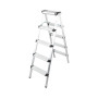 Scara aluminiu dubla 3 trepte, Ht 73cm EvoTools
