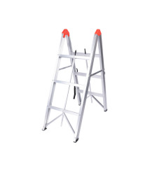 Scara aluminiu dubla pliabila 2x3 trepte EvoTools