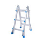 Scara aluminiu modulara 2094, 4x3 trepte, Ht 286cm EvoTools