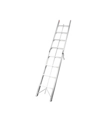Scara aluminiu pliabila 8 trepte, Ht 266cm EvoTools