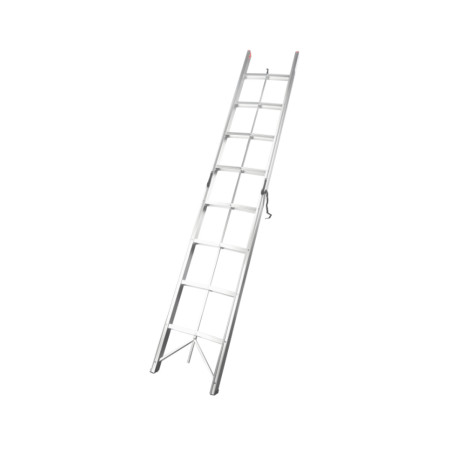 Scara aluminiu pliabila 8 trepte, Ht 266cm EvoTools