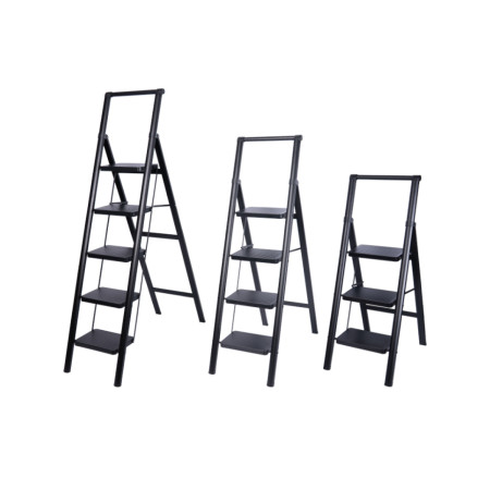 Scara din otel 3 trepte, Ht 111cm EvoTools
