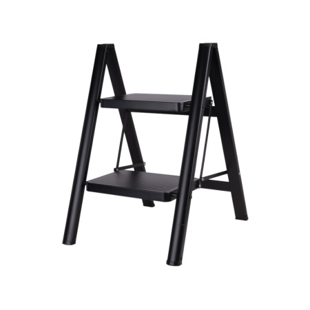 Scara din otel EvoTools 2089, 2 trepte, Ht 61cm