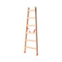 Scara lemn dubla 2092, 4 trepte, Ht 125cm EvoTools