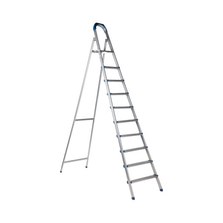 Scara Metalica Vopsita Gri 3 trepte + platforma, 1,31 m EvoTools