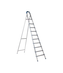 Scara Metalica Vopsita Gri 5 trepte + platforma, 1,67 m EvoTools