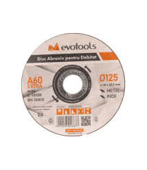 Disc abraziv de debitat EvoTools 115 x 1 x 22.2 mm, A60 Extra