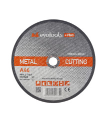 Disc abraziv de debitat EvoTools Plus, 115 x 1 x 22.2 mm, A60