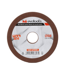 Disc abraziv pentru masina de ascutit lanturi EvoTools 108 x 4.5 x 23.1 mm, P100