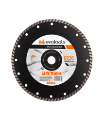 Disc diamantat turbo EvoTools 125 mm, uscat/umed, segment 2.4 mm Disc diamantat turbo EvoTools 125 mm, uscat/umed, segment 2.4 mm