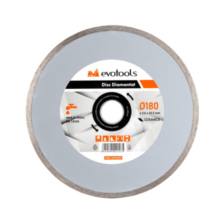 Disc diamantat umed EvoTools 5263 230 mm, grosime 1.8 mm